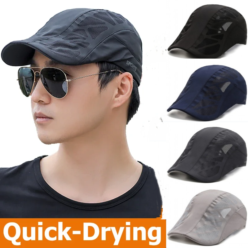 Running Gear Hat - Summer Quick Dry Letter Printed Tennis