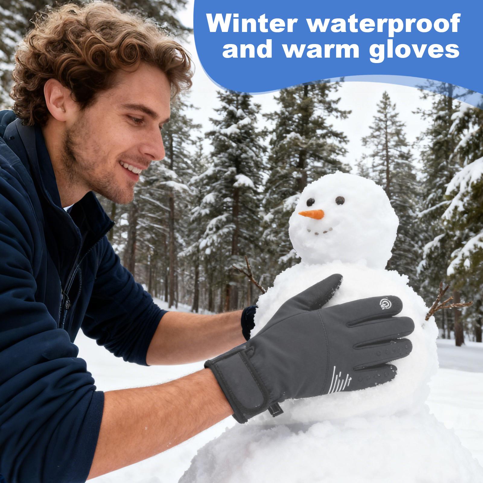 Running Gear Cold Weather - Warm Gloves Windproof Touchscreen Cold Weather