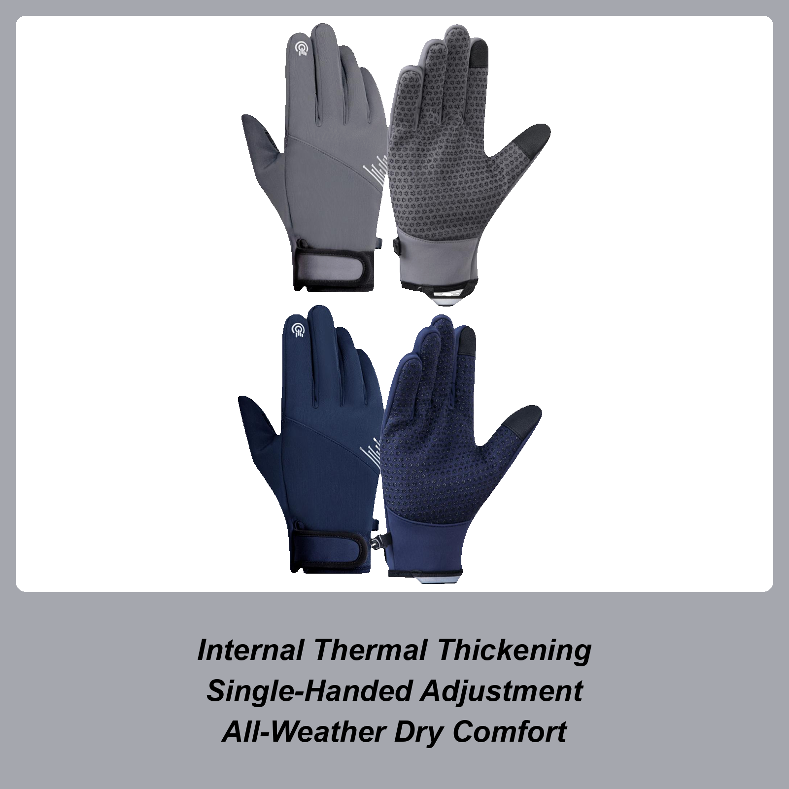 Running Gear Cold Weather - Winter Gloves Windproof Touchscreen Cold Weather