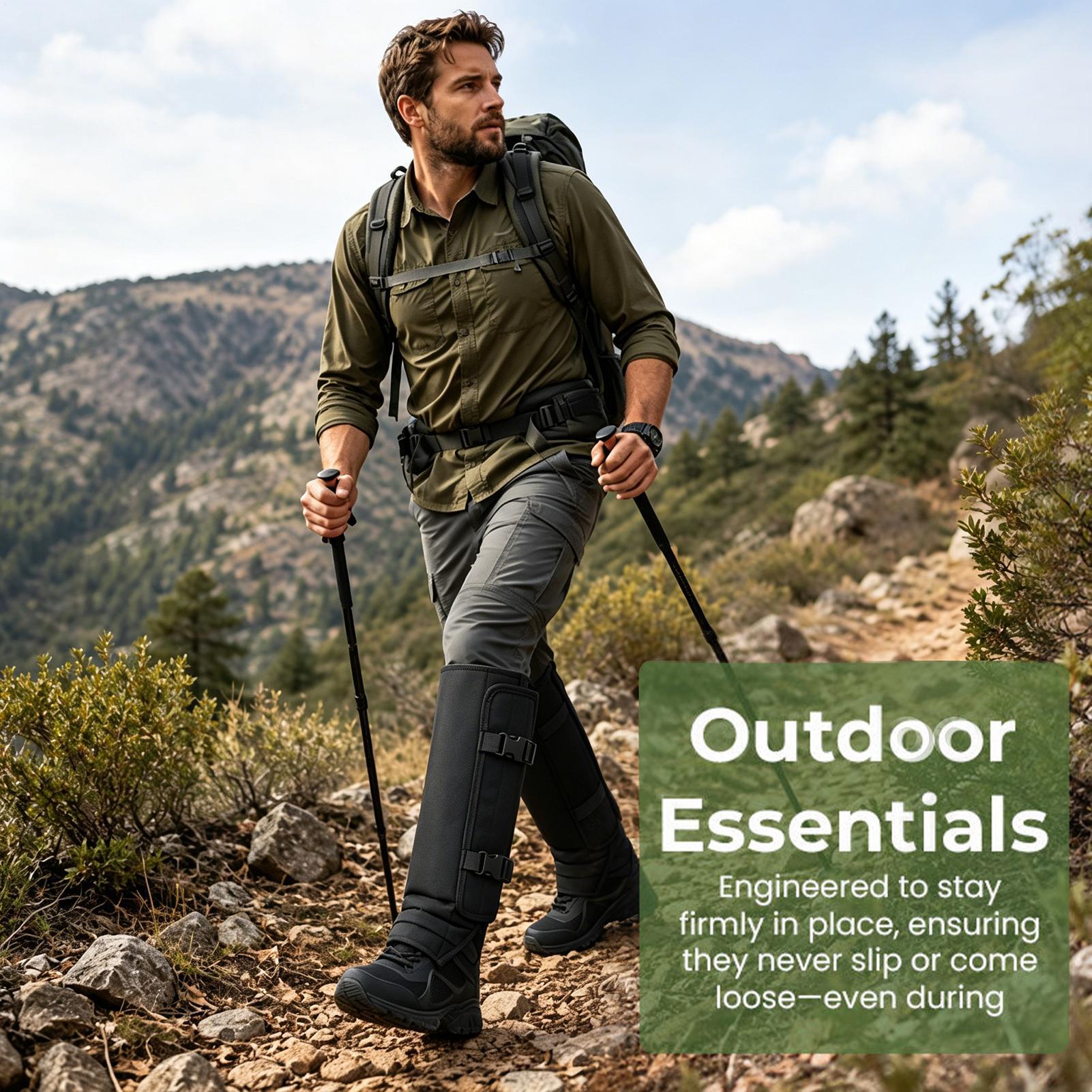 Gaiters For Hiking 1-Pair Wate - Trail Running Gaiter のレビューと価格