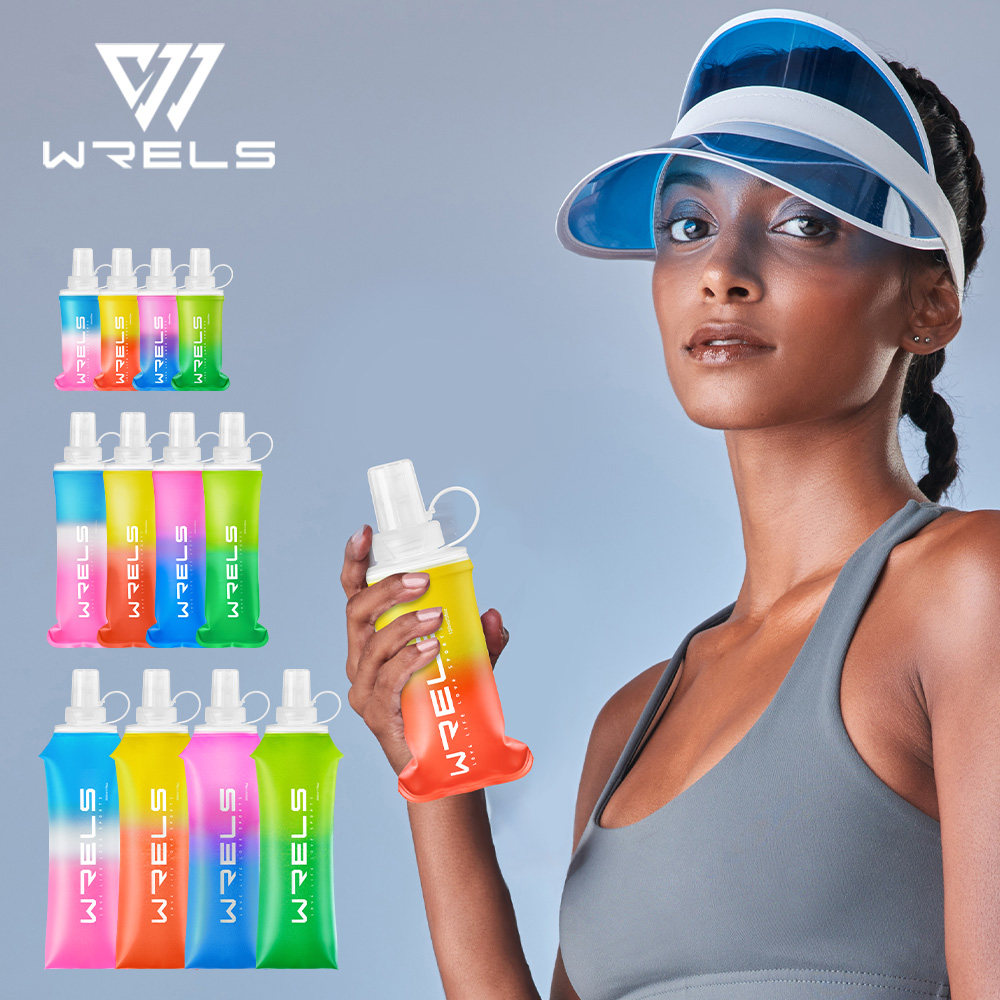 Sport Water Bottle TPU Folding - Running Gear Water のレビューと価格