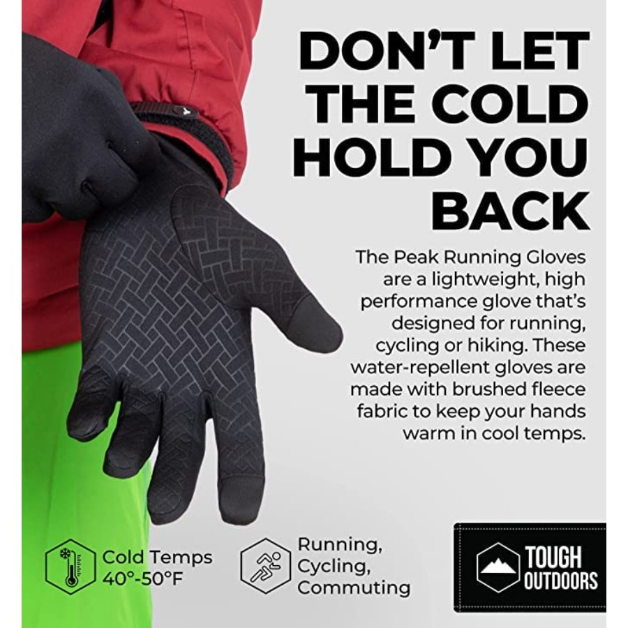 Winter Gloves - Mens Cold Weat - Running Gear Cold Weather のレビューと価格
