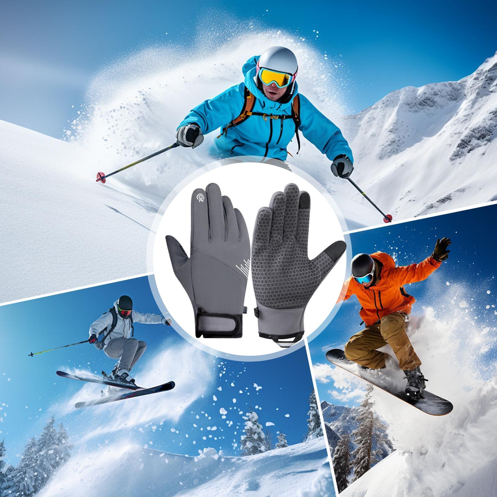 Warm Gloves Windproof Touchscr - Running Gear Cold Weather のレビューと価格