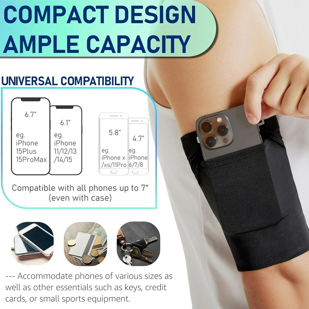 Sweatproof Sports Running Arm  - Running Gear Phone Holder のレビューと価格