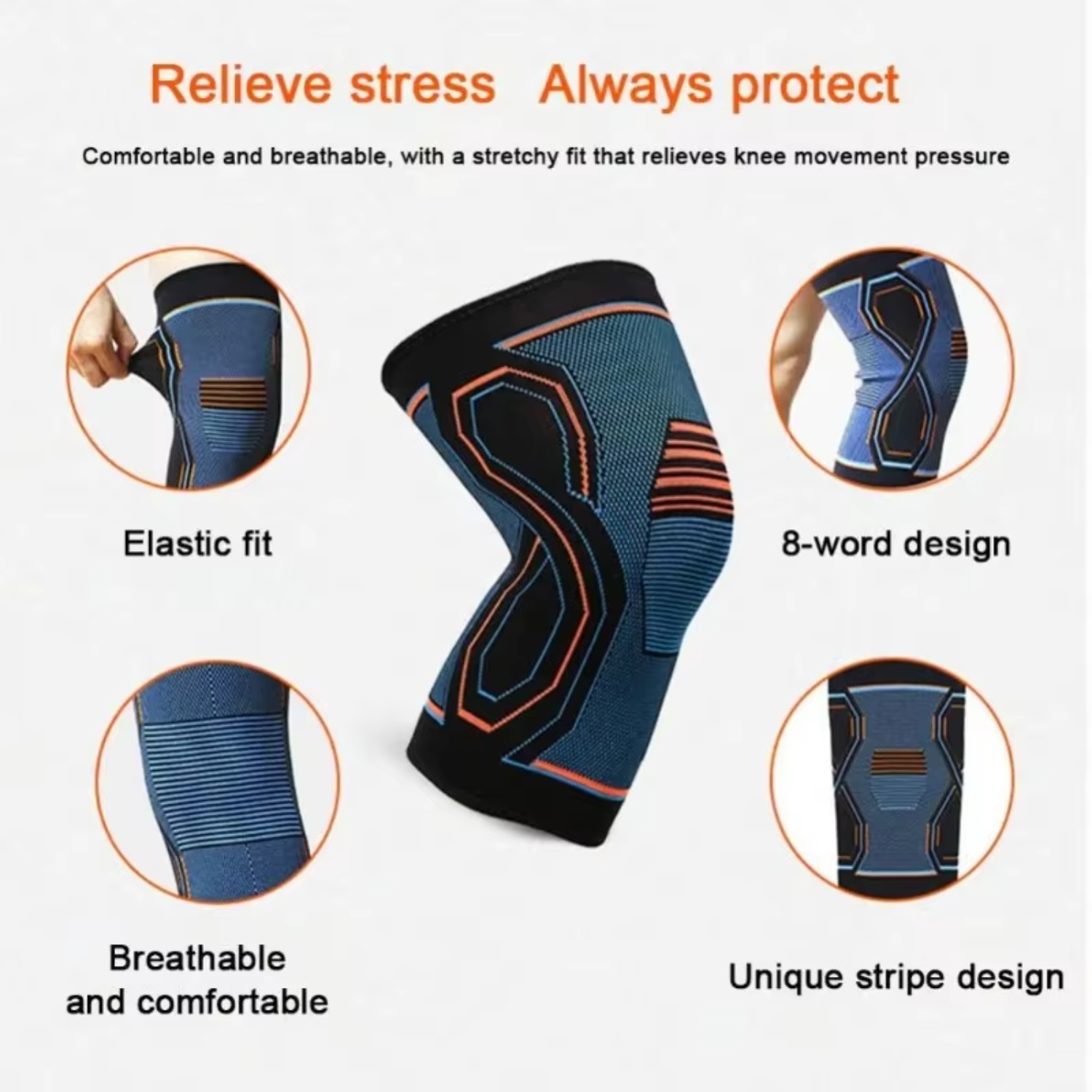 Sport Knee Pads Compression Kn - Running Gear For Knee Pain のレビューと価格