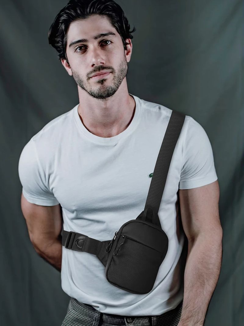 Casual Men Shoulder Chest Bag  - Running Gear For Beginners のレビューと価格