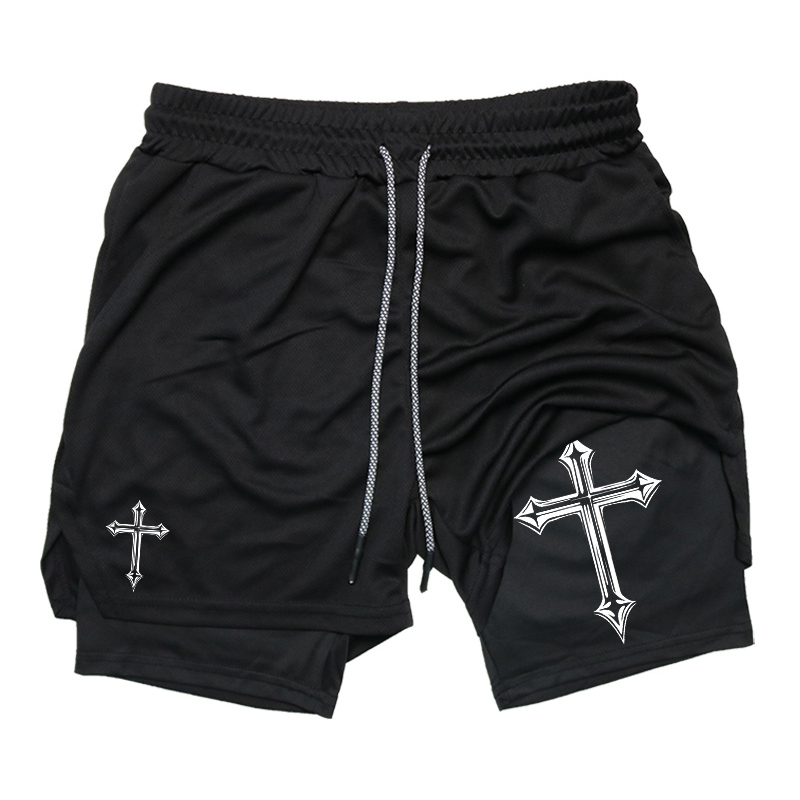 Cross Print 2-in-1 Workout Run - Running Gear For Your Phone のレビューと価格