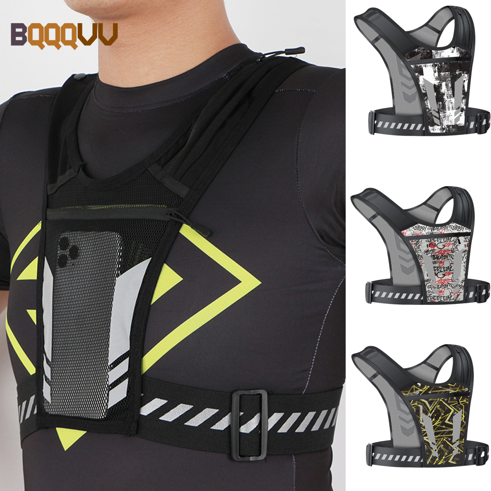 Reflective Running Vest with P - Running Gear For Your Phone のレビューと価格