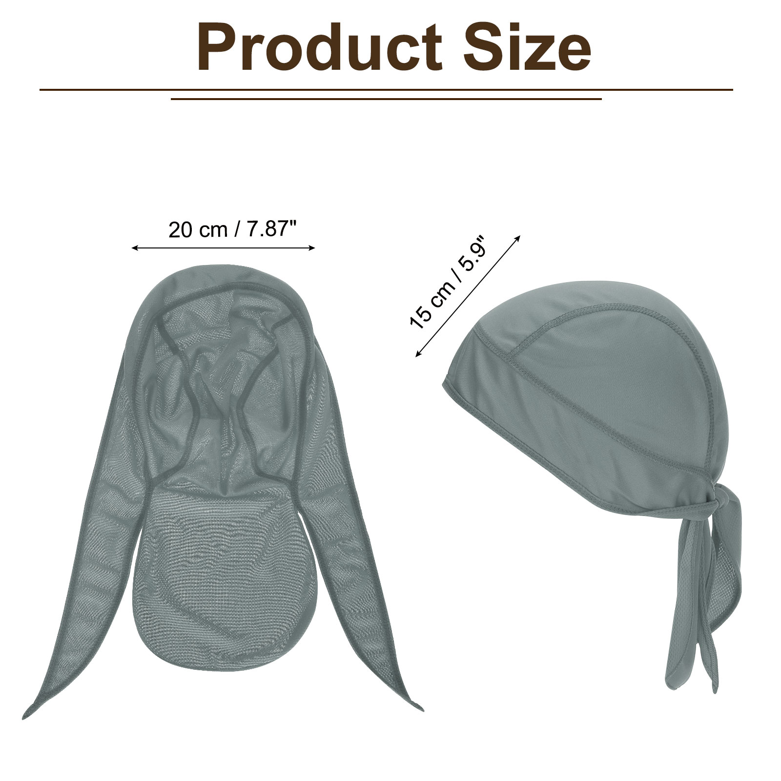 Uxcell Handkerchief Head Man H - Running Gear Hat のレビューと価格