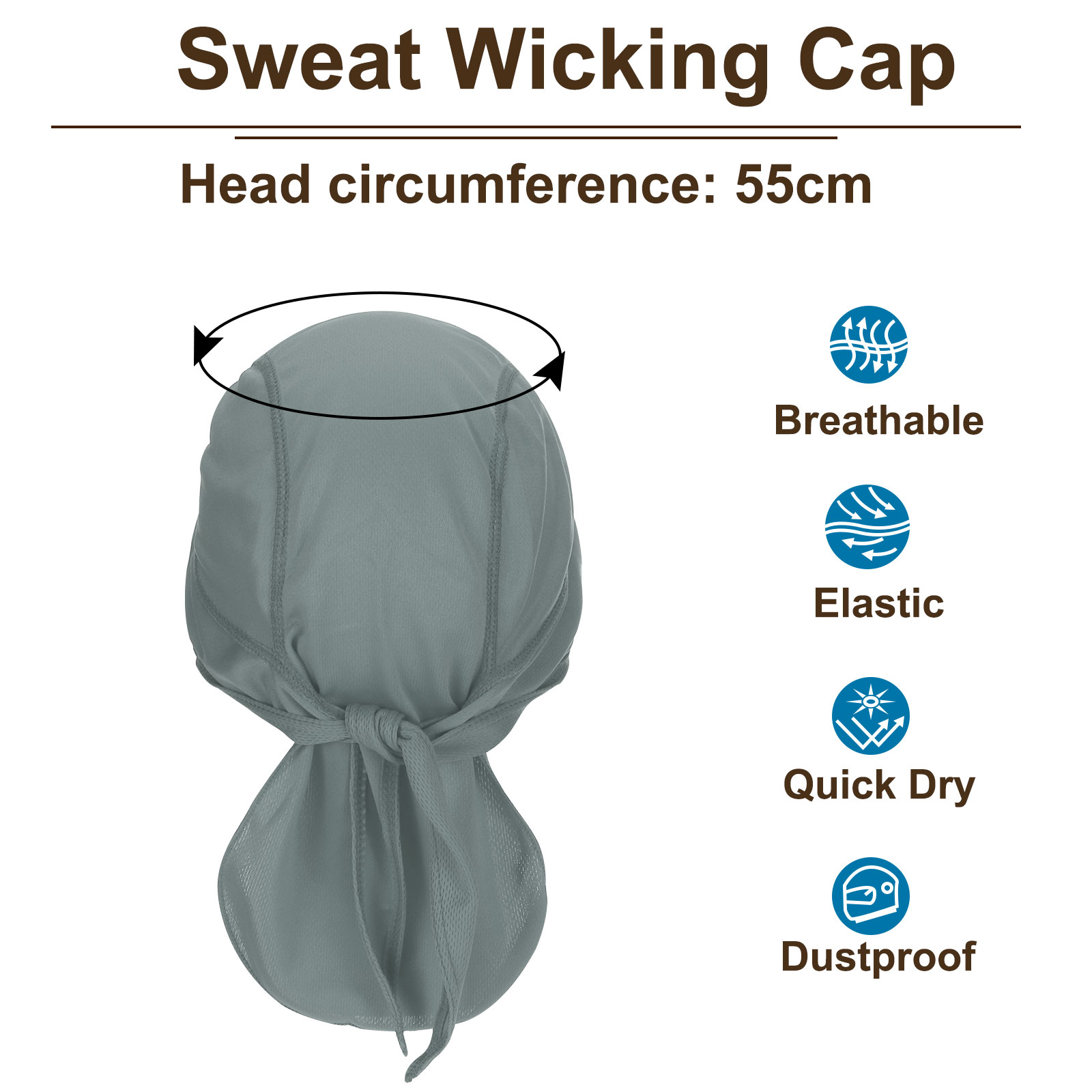Uxcell Handkerchief Head Man H - Running Gear Hat のレビューと価格