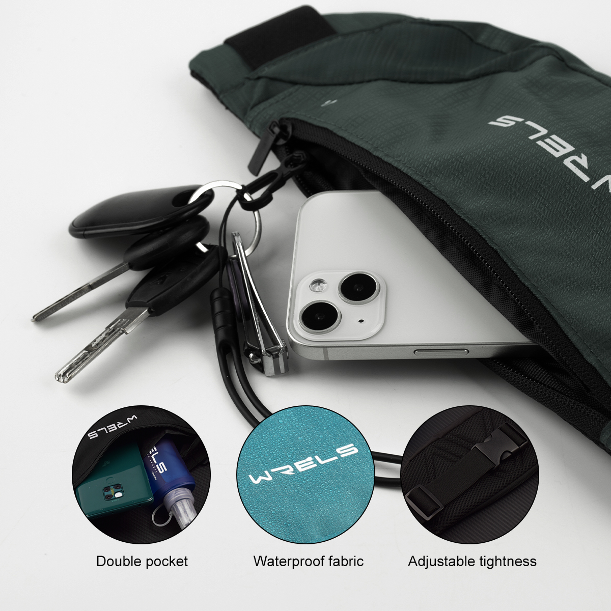 WRELS Waist Bag Running Bag Ou - Running Gear For Beginners のレビューと価格