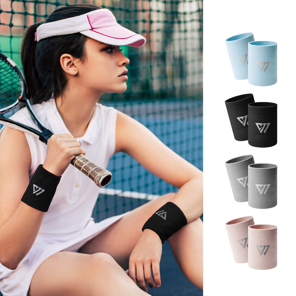 WRELS 1/2pcs Sports Wristbands - Sweat Band Wrist のレビューと価格