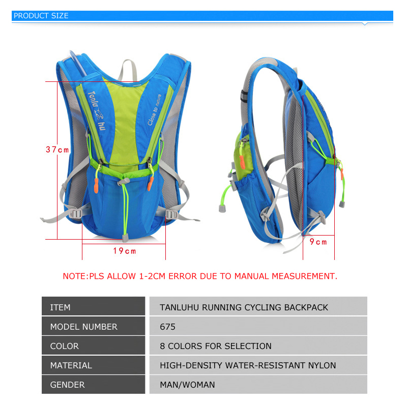 TANLUHU 675 Ultralight Outdoor - Running Gear Water のレビューと価格