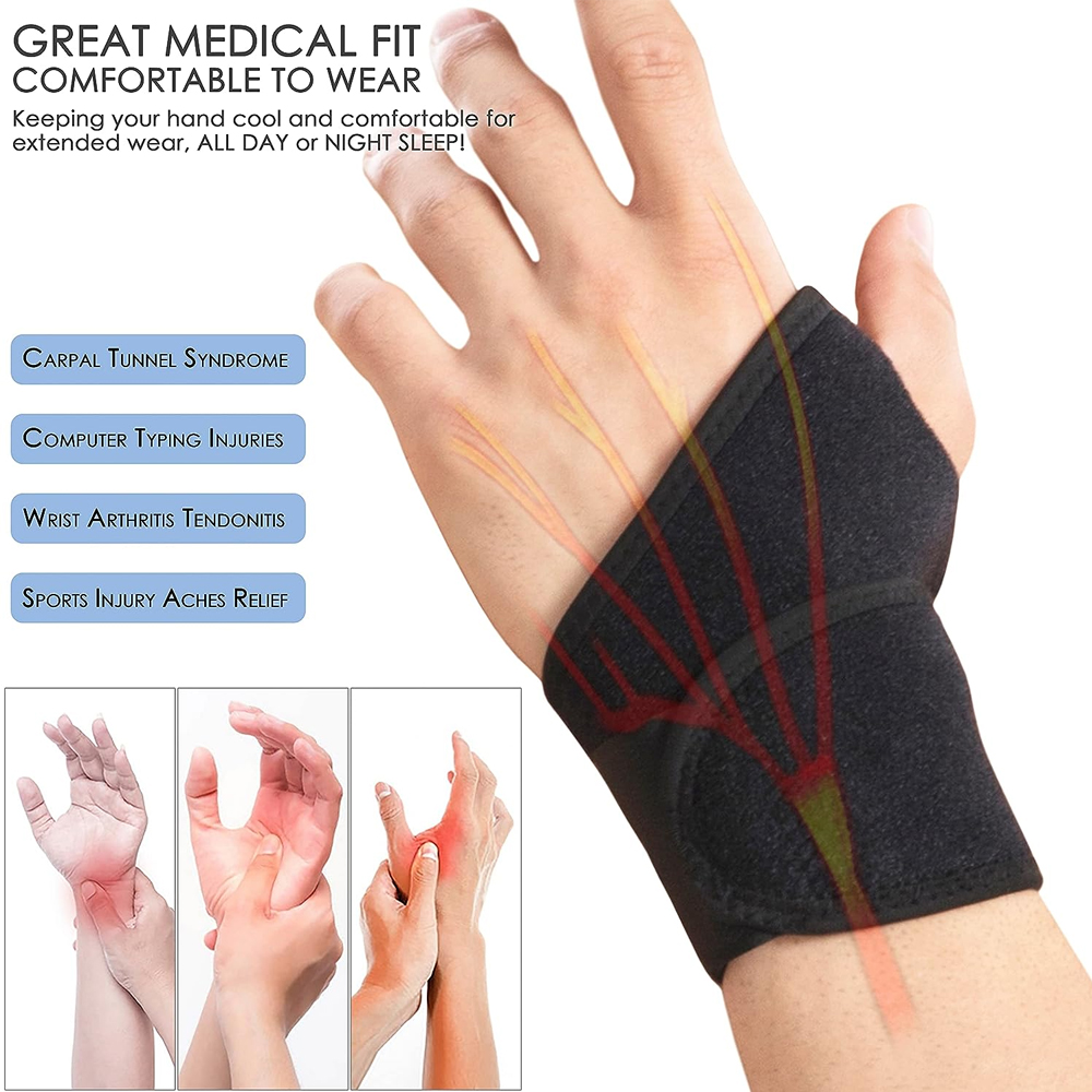 1Pcs Adjustable Wrist Support  - Sweat Band Wrist のレビューと価格