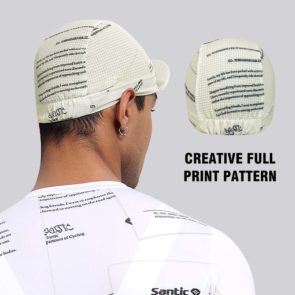 Santic Breathable Cycling Cap  - Running Gear Hat のレビューと価格