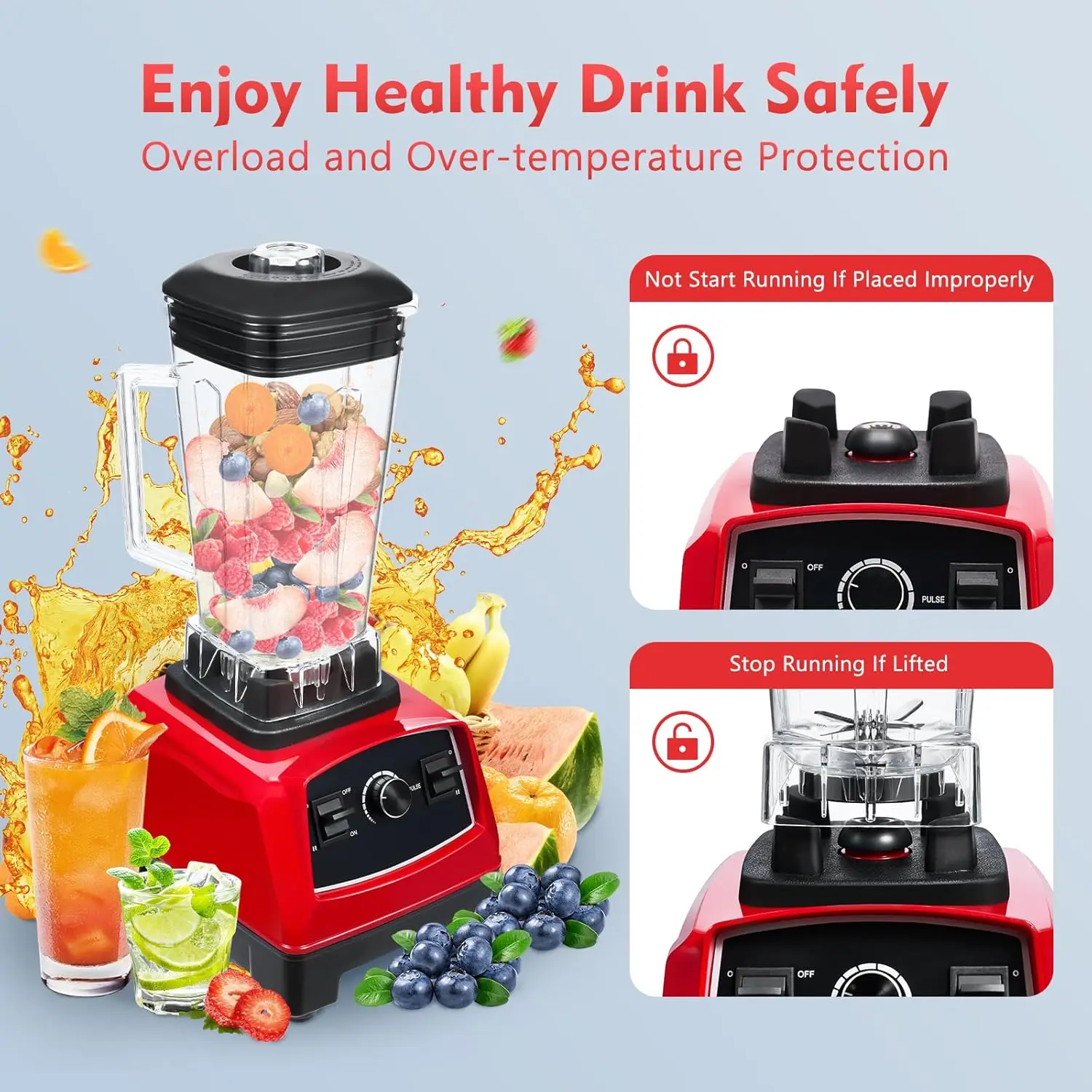 Household Grade Mixer, Juicer  - Running Gear On のレビューと価格