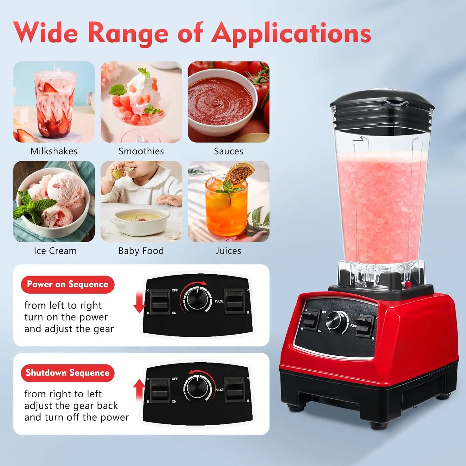 Household Grade Mixer, Juicer  - Running Gear On のレビューと価格
