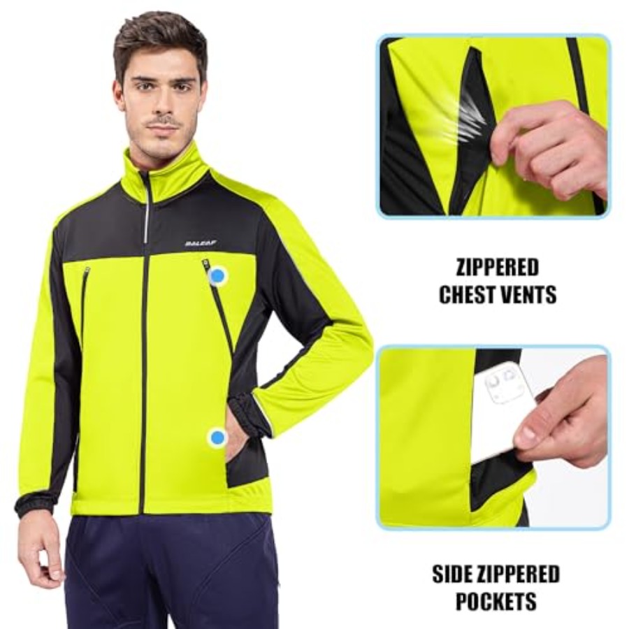 baleaf Men's Winter Jacket Win - Running Gear Cold Weather のレビューと価格