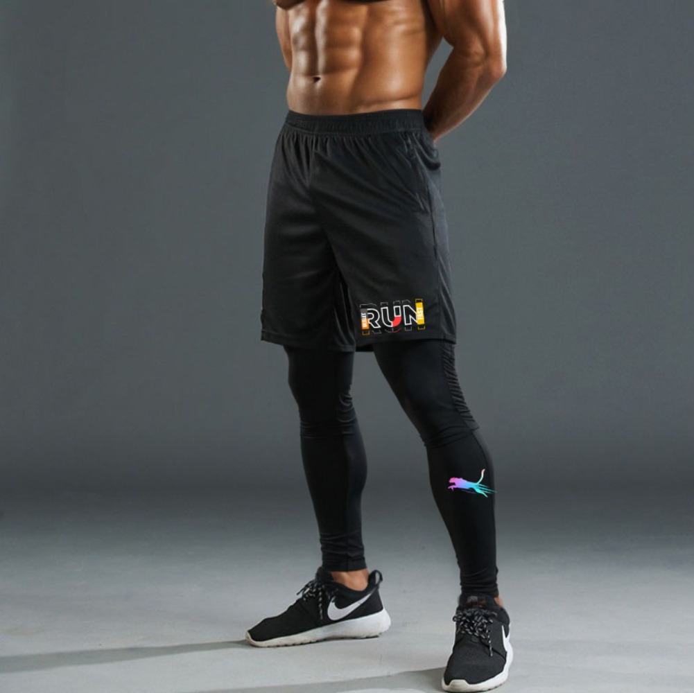 Men's 2 Piece Running Set Quic - Trail Running Gaiter のレビューと価格