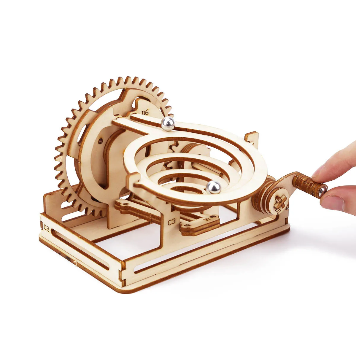 DIY Mechanical Iron Ball Maze  - Running Gear On のレビューと価格