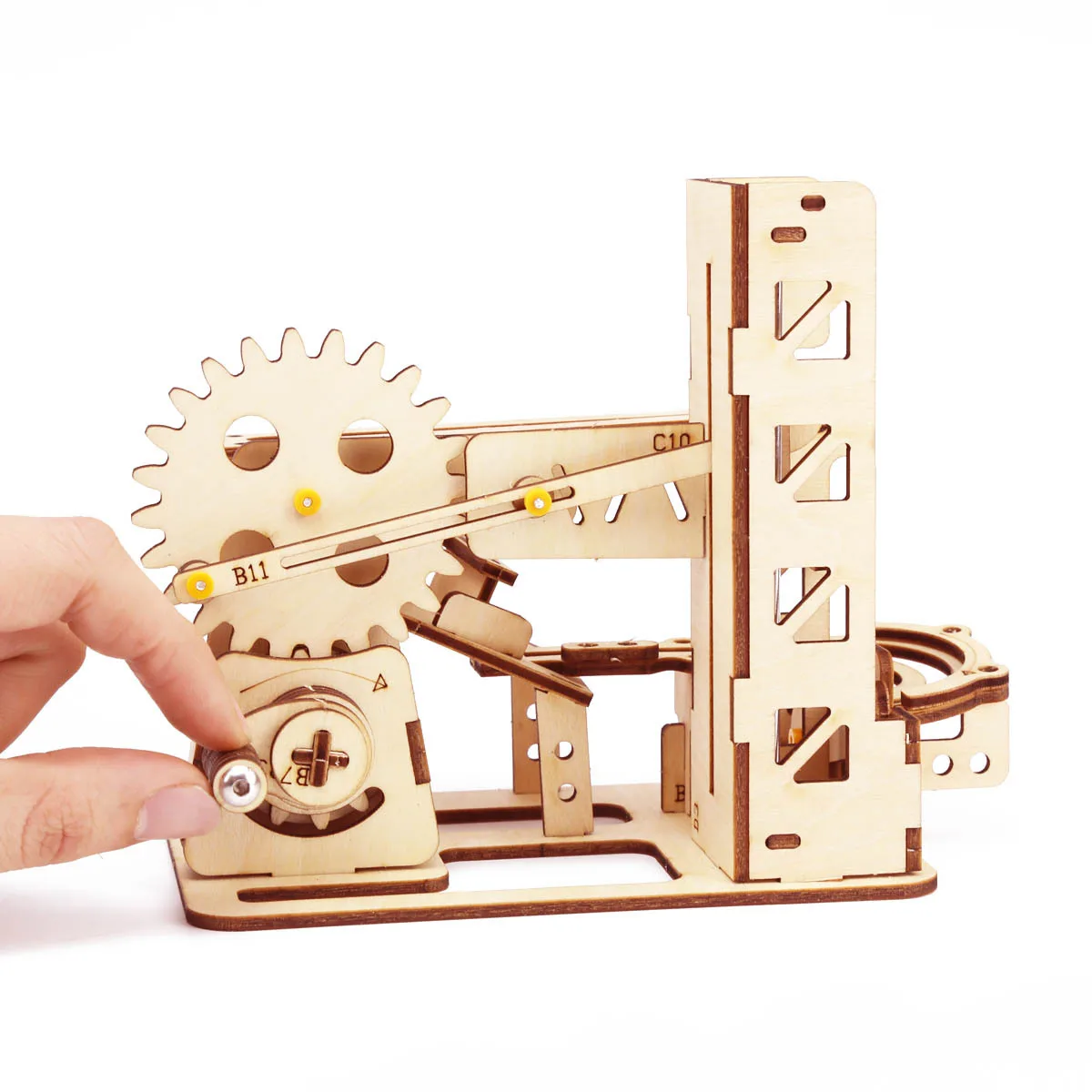 DIY Mechanical Iron Ball Maze  - Running Gear On のレビューと価格