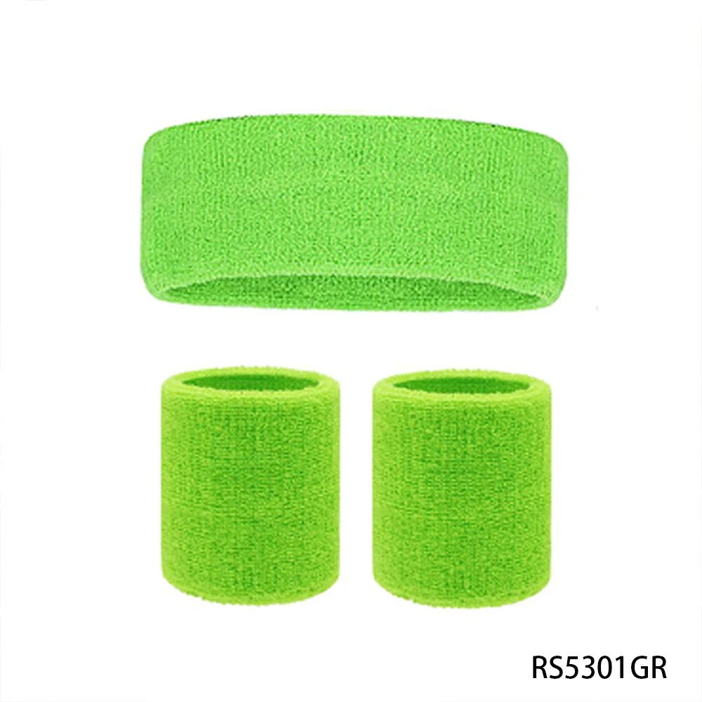 Multi-Color Terry Wrist Sweatb - Sweat Band Wrist のレビューと価格