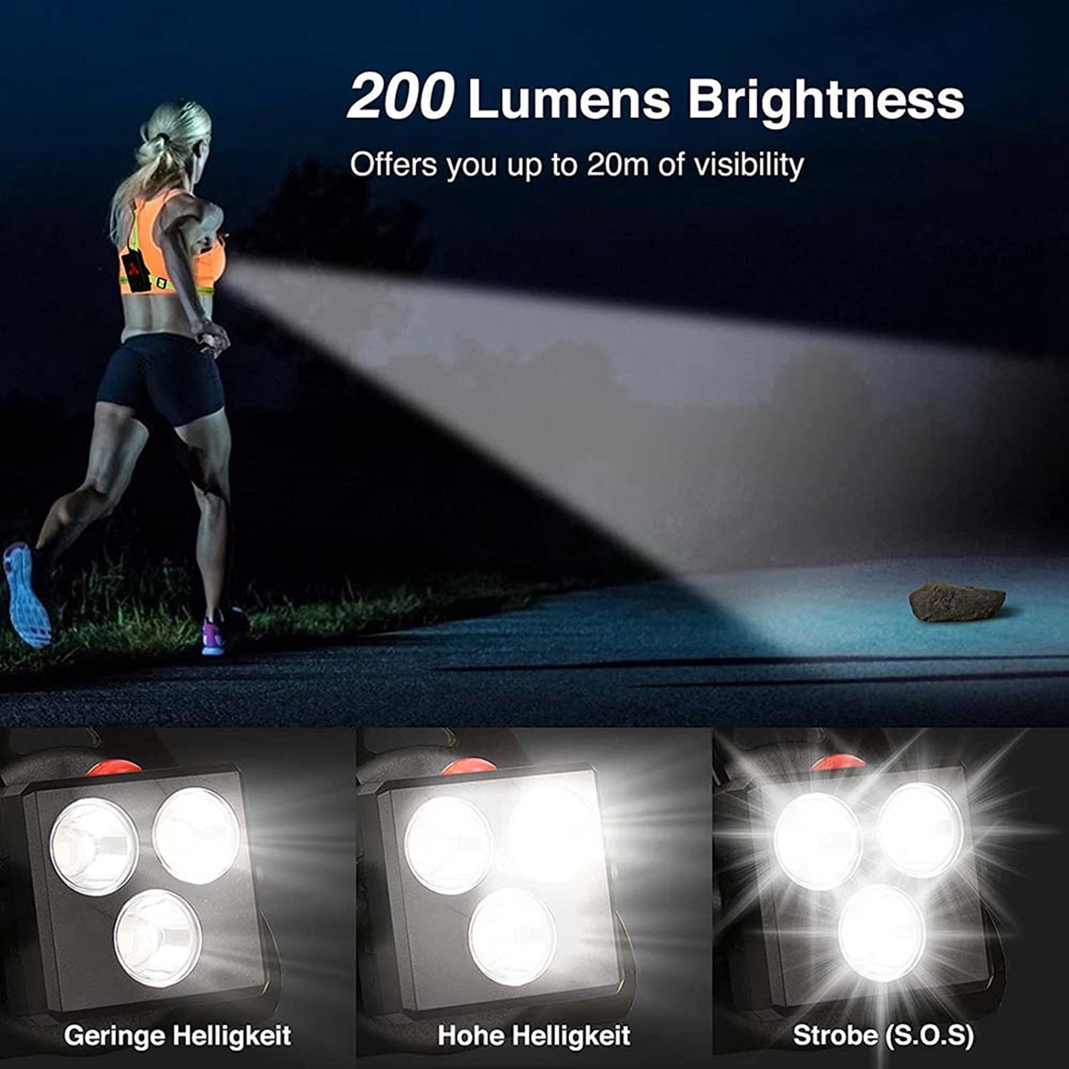 Sale Night Running Lights for  - Running Gear For Sale のレビューと価格