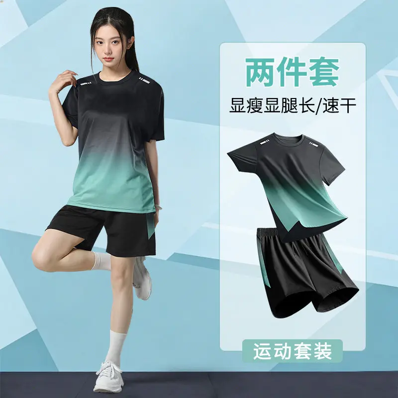 Women's Summer 2-Piece Running - Running Gear Plus Size のレビューと価格