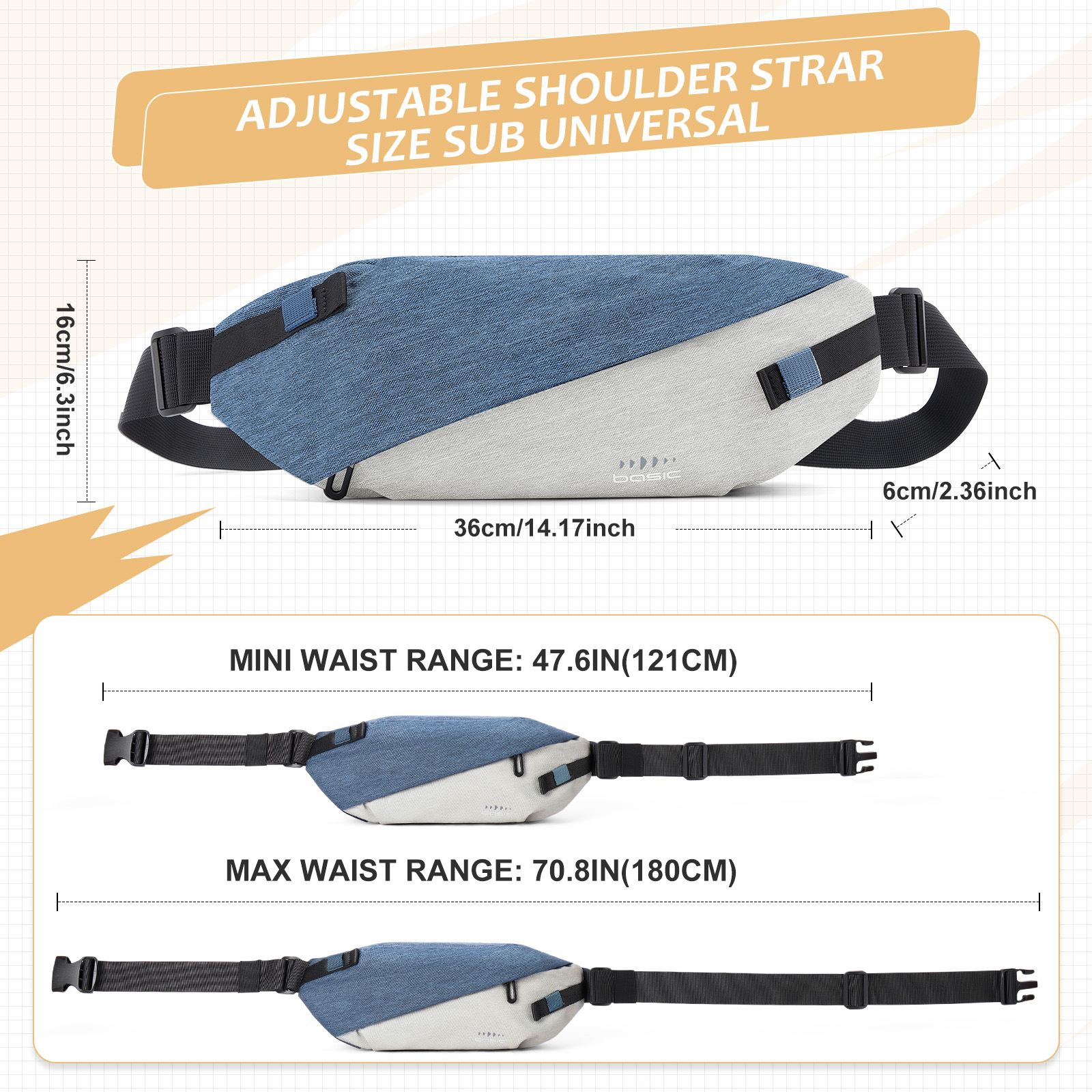 Fashionable Trendy Crossbody B - Running Gear For Beginners のレビューと価格