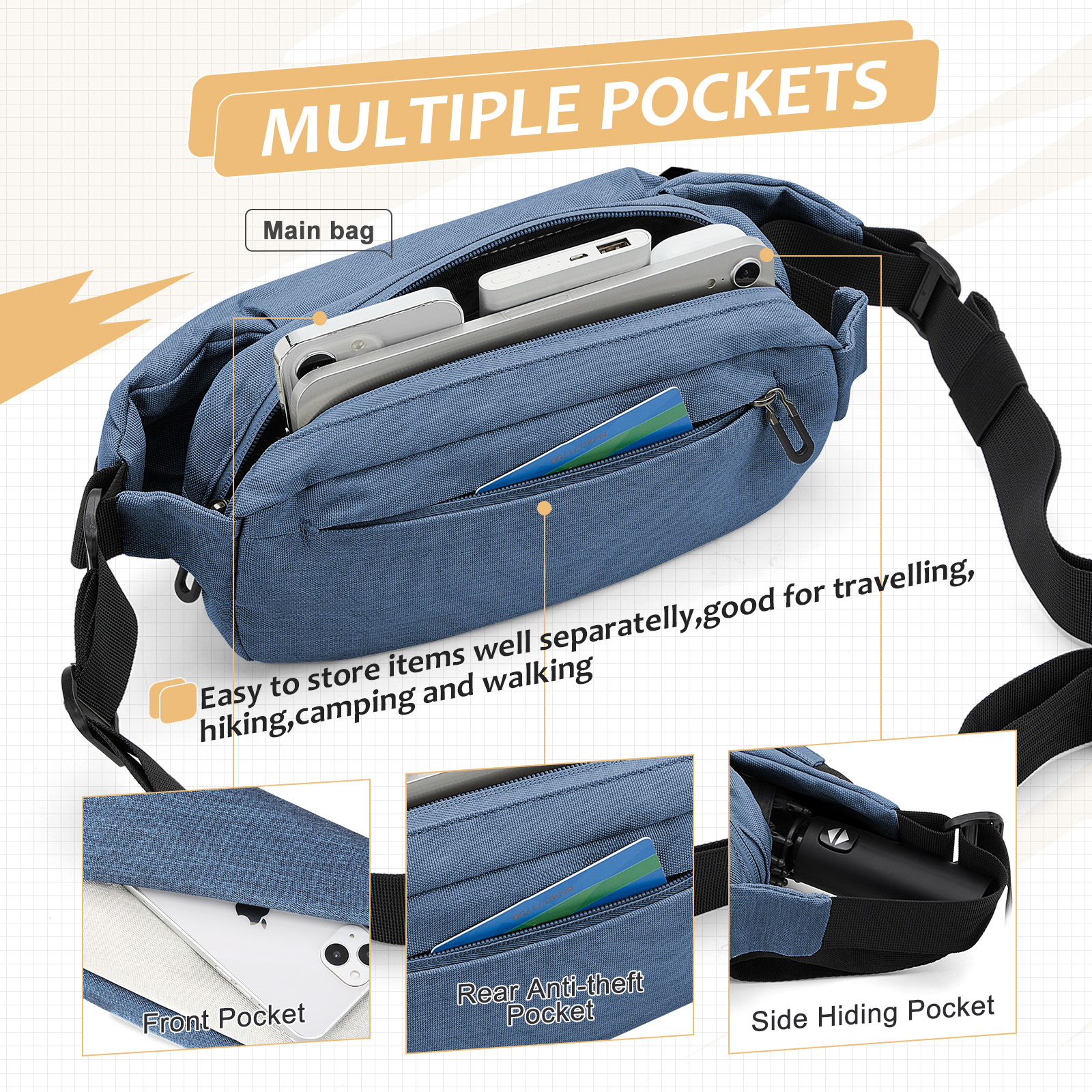 Fashionable Trendy Crossbody B - Running Gear For Beginners のレビューと価格