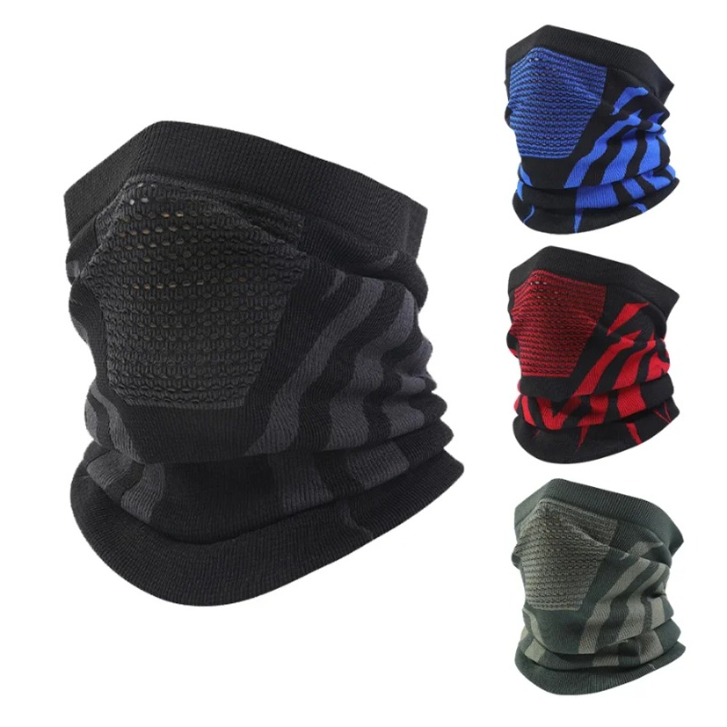 Windproof Warm Zebra Striped F - Running Gear Plus Size のレビューと価格