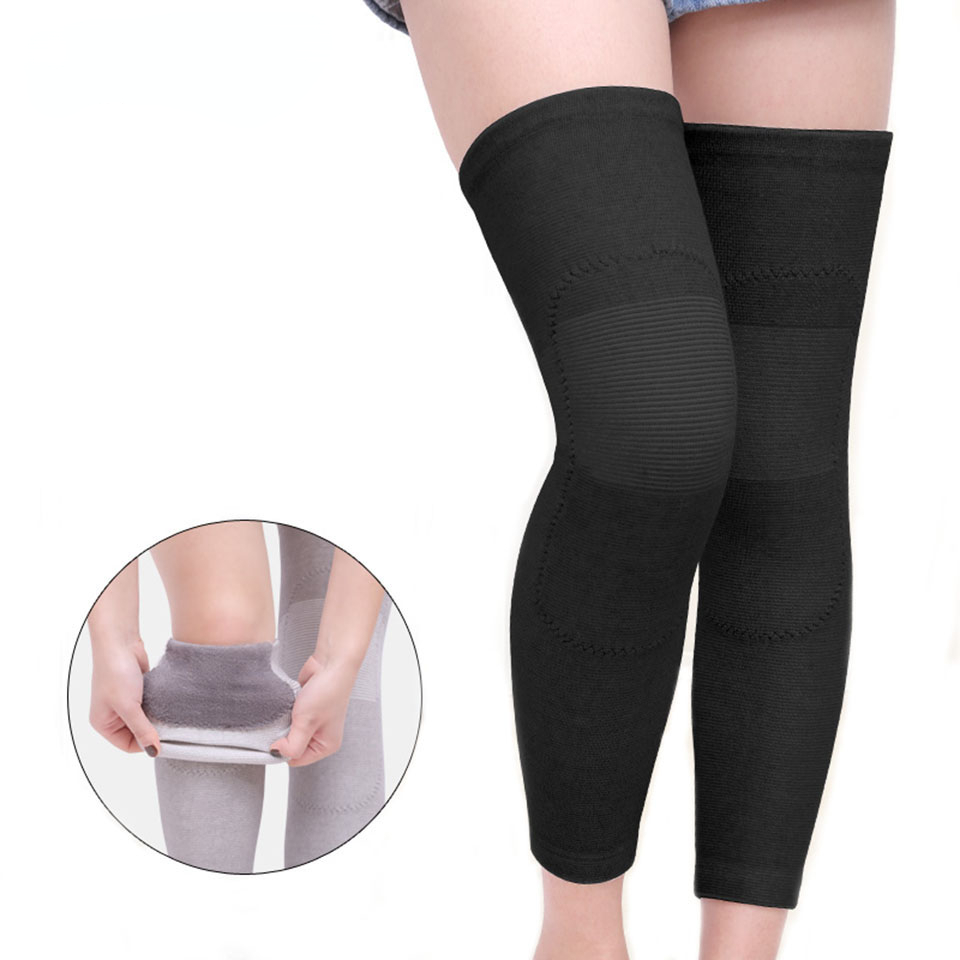 1Pair Long Winter Warm Knee Pa - Running Gear For Knee Pain のレビューと価格