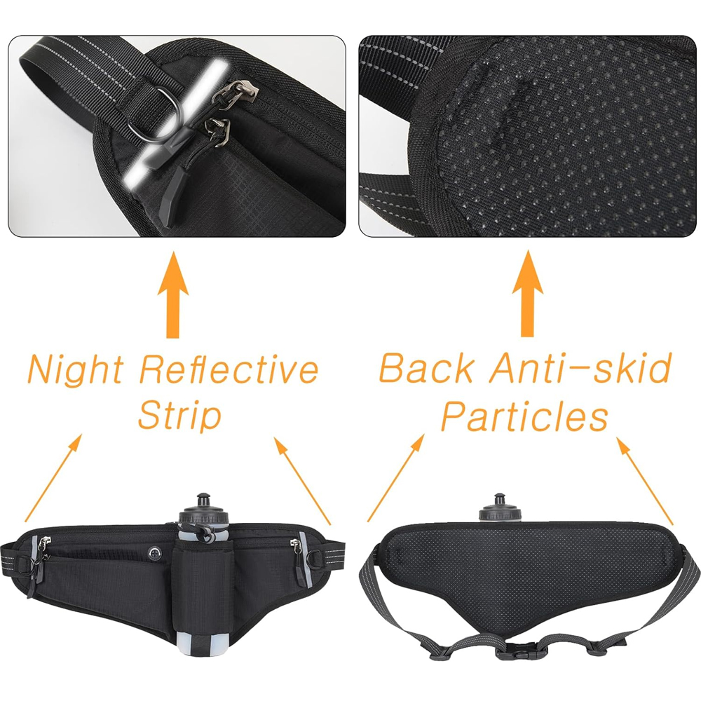 1PCS Fanny Pack with Water Bot - Running Gear Water のレビューと価格