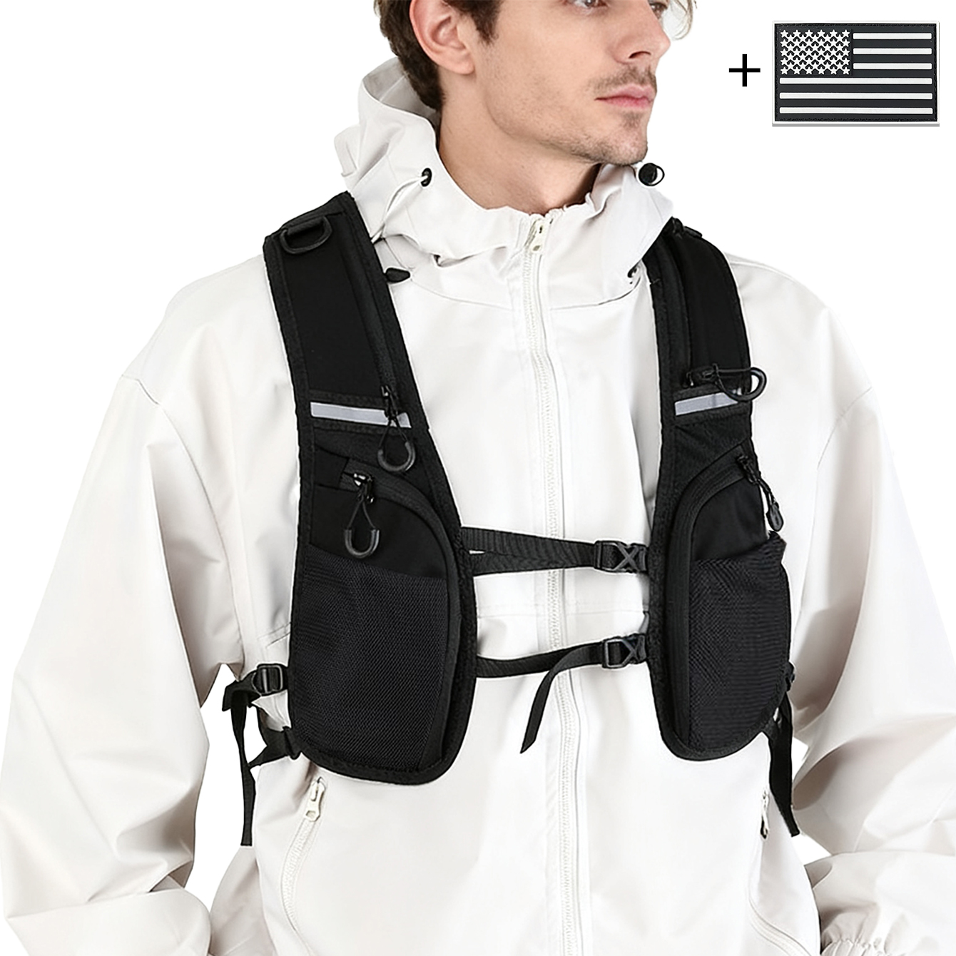 Lightweight Reflective Vest Sa - Running Gear For Your Phone のレビューと価格