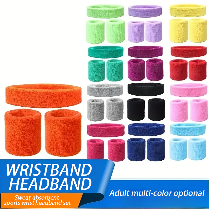 A Set Of Wristband Headband He - Sweat Band Wrist のレビューと価格