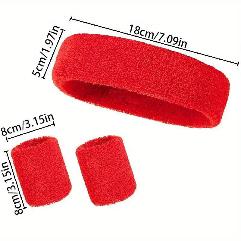 A Set Of Wristband Headband He - Sweat Band Wrist のレビューと価格